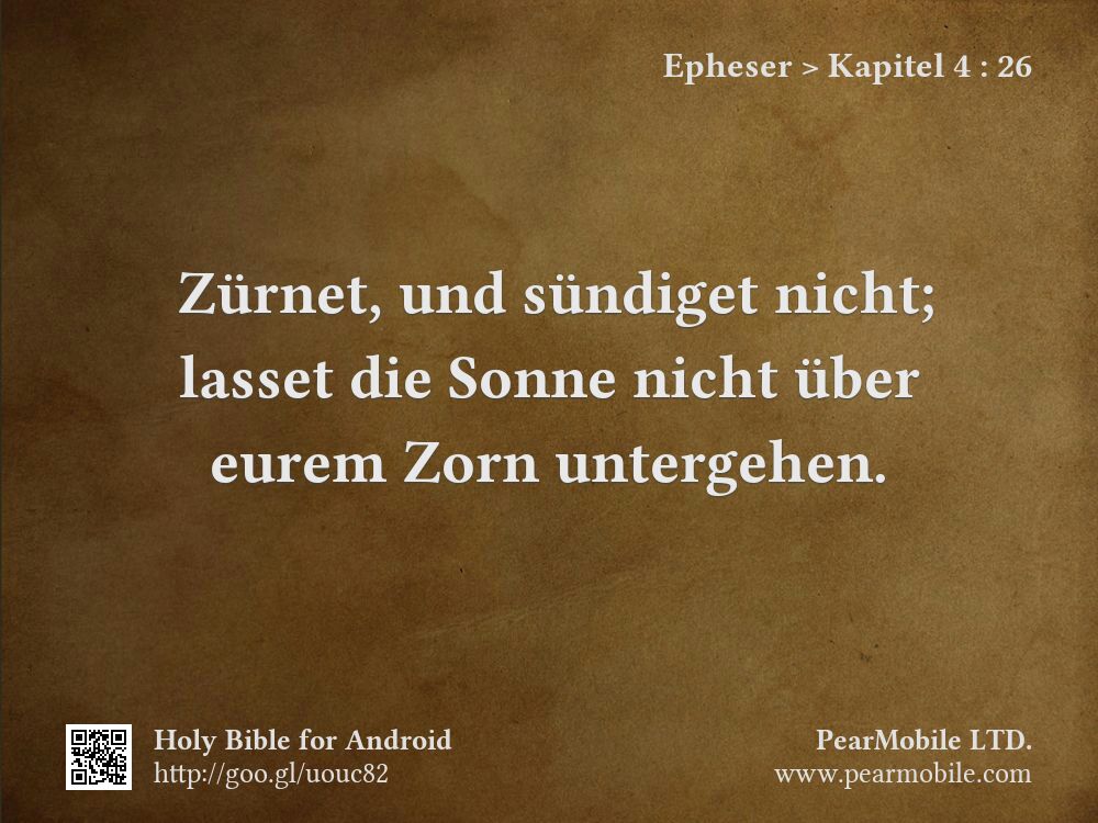 Epheser, Kapitel 4:26